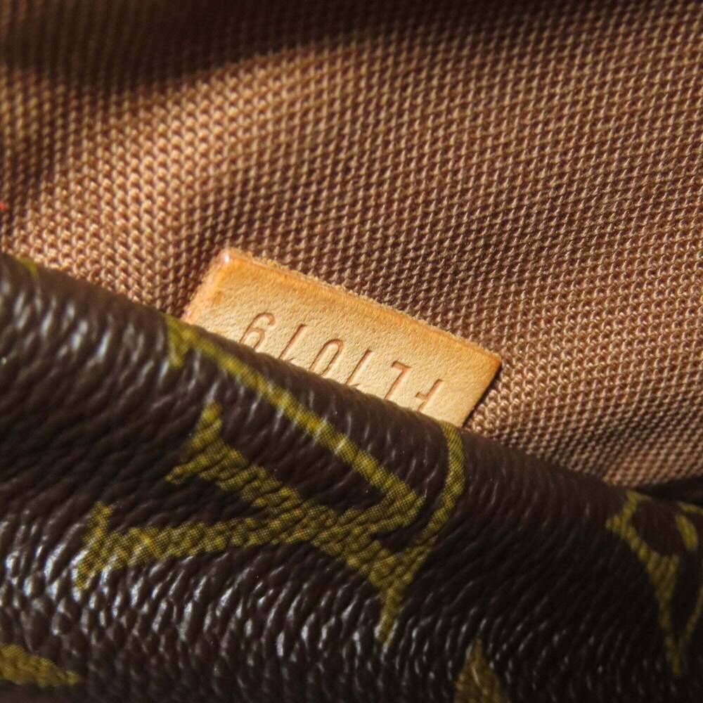 LOUIS VUITTON Authentic Brown Monogram Canvas Tote Bag - Picture 6 of 16